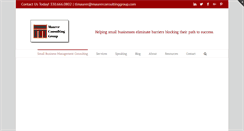 Desktop Screenshot of maurerconsultinggroup.com