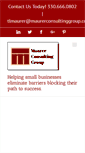 Mobile Screenshot of maurerconsultinggroup.com